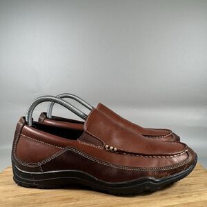 Cole Haan Men's Tucker Venetian Loafers 7 M Brown Leather Slip On Shoes